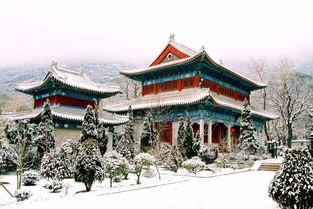 周末 雪中太清宫 诗情画意的仙山道观