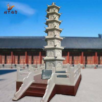大理石文昌塔 景区道观石材塔雕刻工厂