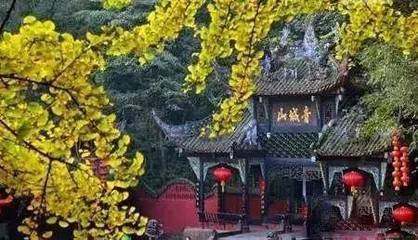 道观中最常见的植物是什么? | | 上海城隍庙