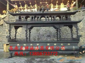 长方形二层八龙柱香炉 长方形八龙柱香炉