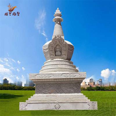 青石经幢塔 景区道观文化与石材雕刻艺术的完美融合